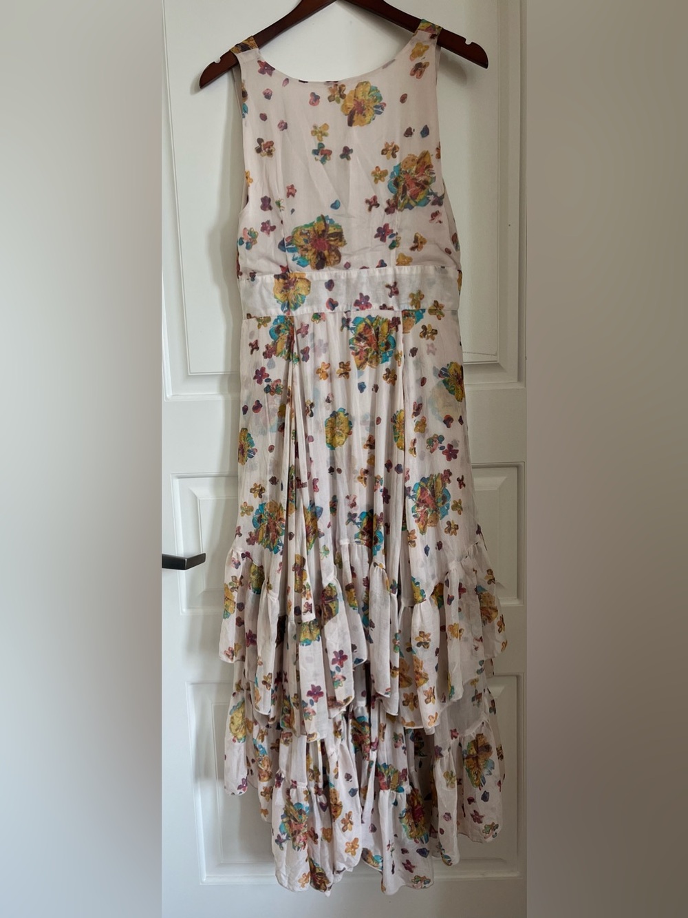 Free People Vintage Catching Glances Midi Dress - Picture 7 of 11